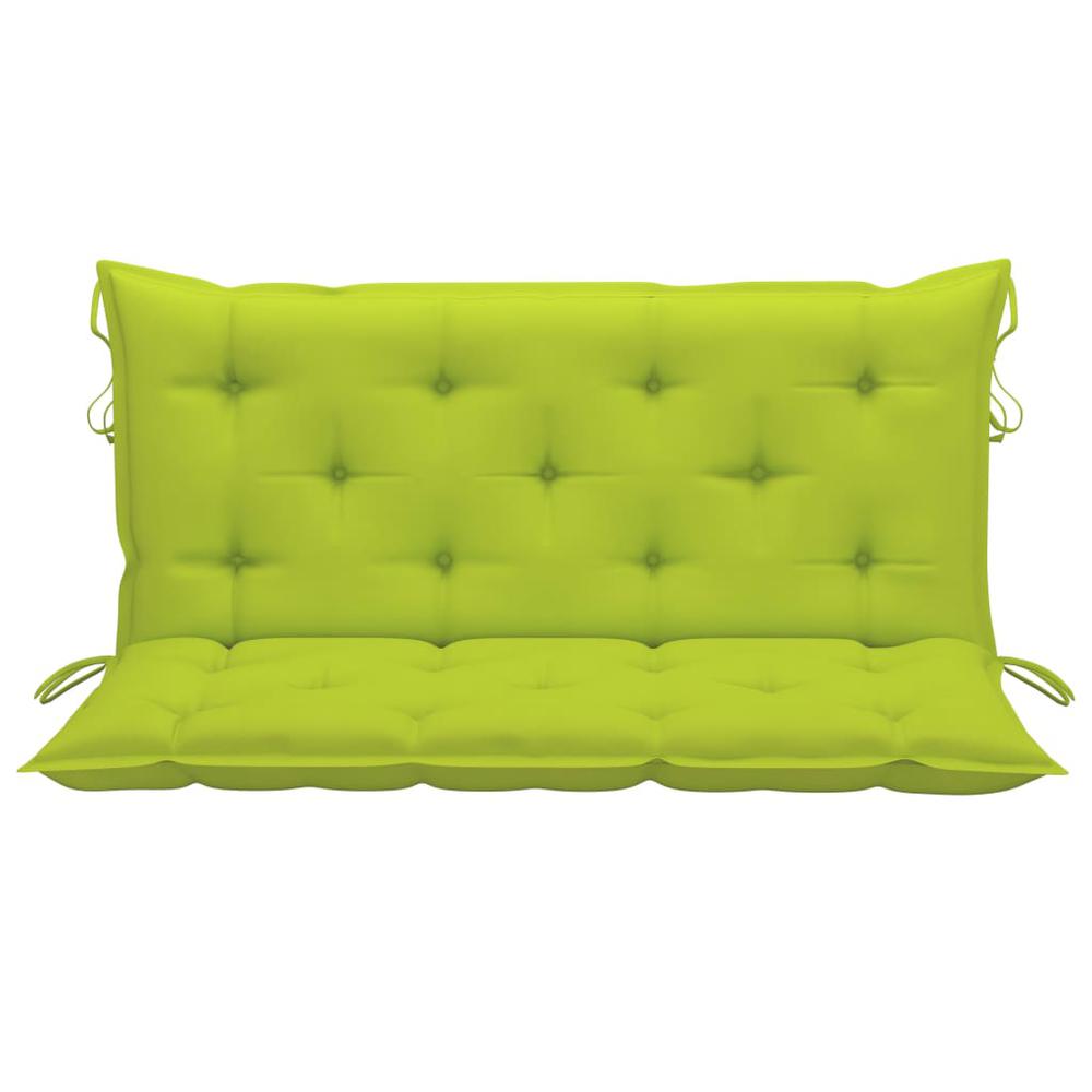 vidaXL Cushion for Swing Chair Bright Green 47.2" Fabric, 315015. Picture 2