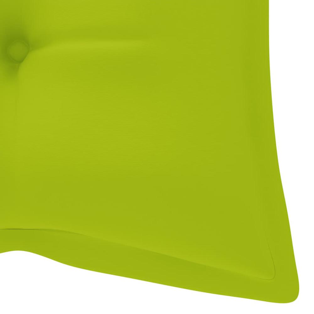 vidaXL Cushion for Swing Chair Bright Green 47.2" Fabric, 315015. Picture 5