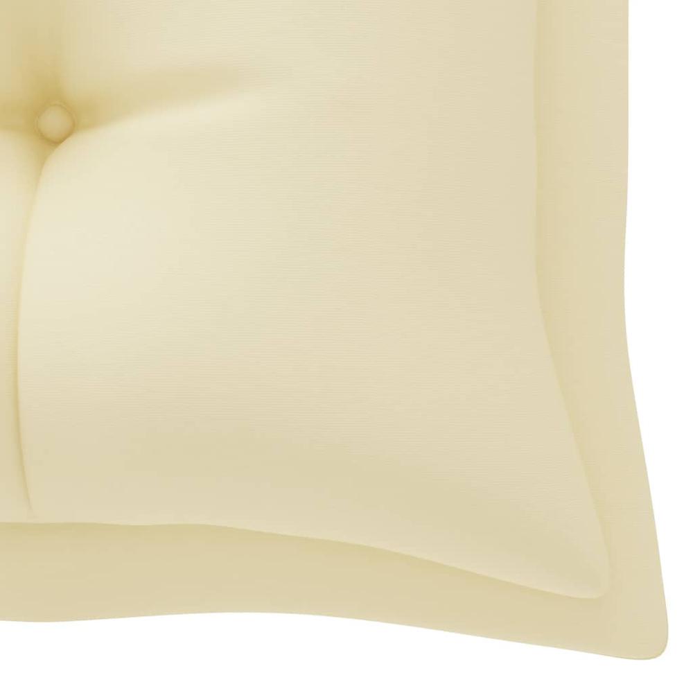 vidaXL Cushion for Swing Chair Cream White 70.9" Fabric. Picture 5