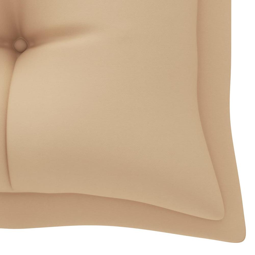 vidaXL Cushion for Swing Chair Beige 70.9" Fabric, 315031. Picture 5