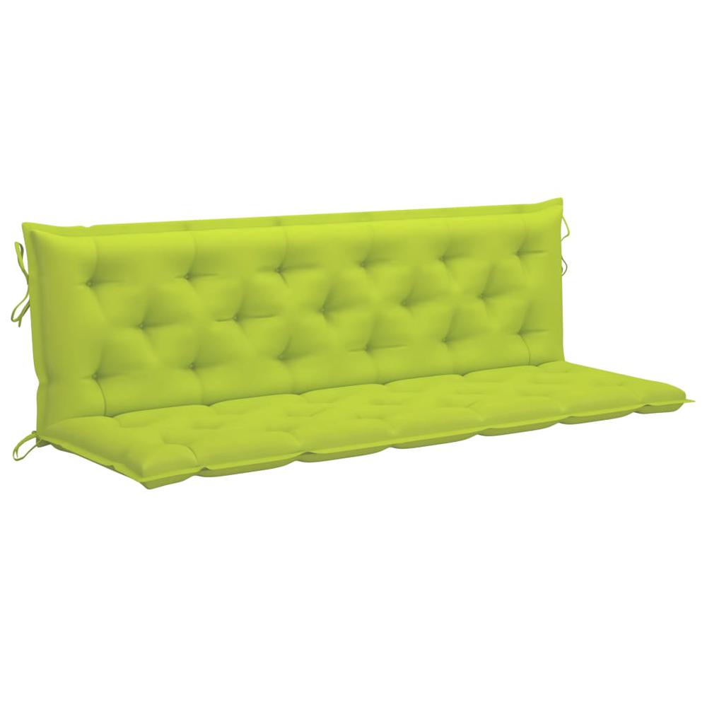 vidaXL Cushion for Swing Chair Bright Green 70.9" Fabric, 315039. Picture 1