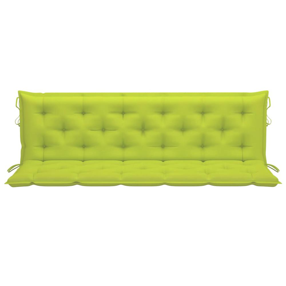 vidaXL Cushion for Swing Chair Bright Green 70.9" Fabric, 315039. Picture 2