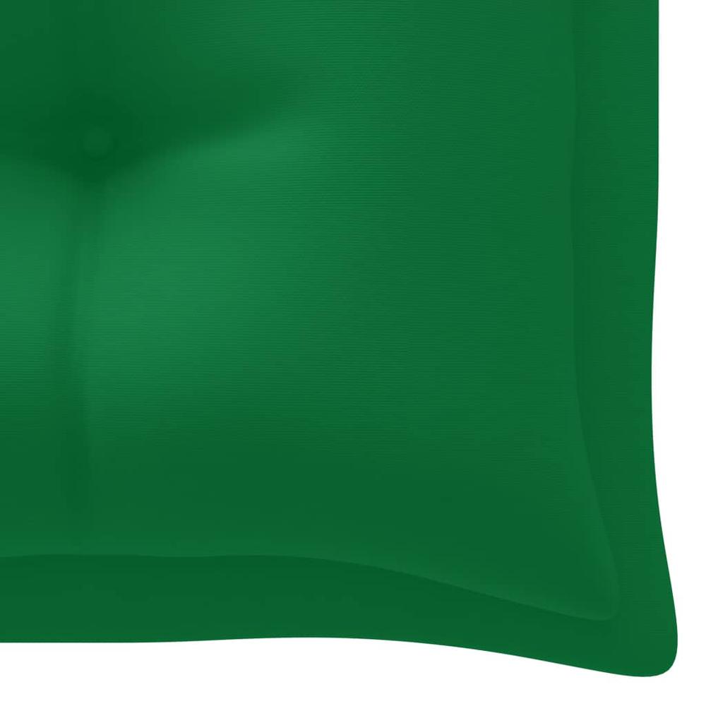 vidaXL Cushion for Swing Chair Green 78.7" Fabric. Picture 5