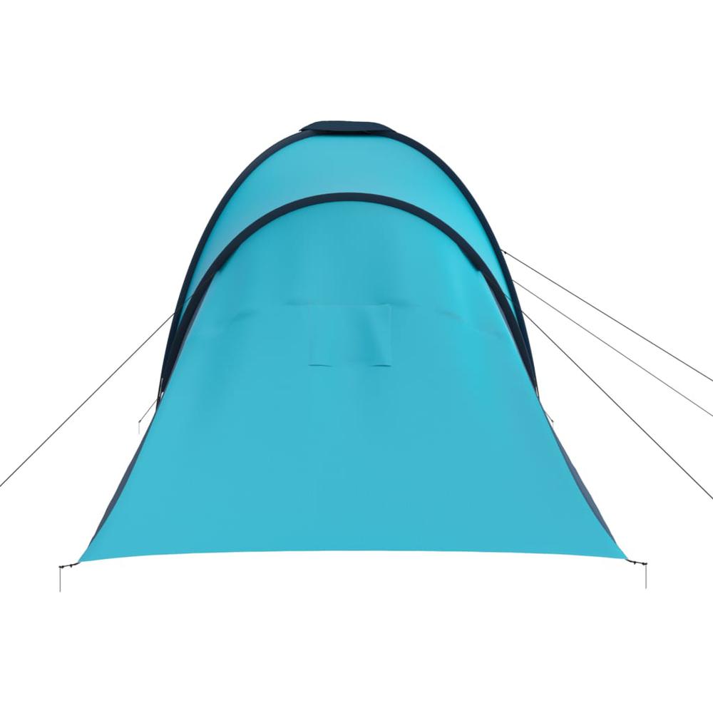 vidaXL Camping Tent 6 Persons Blue and Light Blue. Picture 6