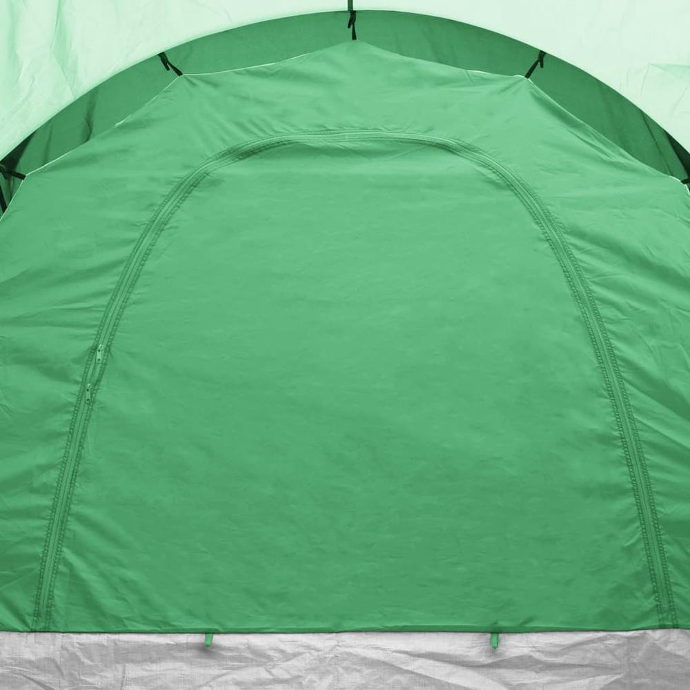 vidaXL Camping Tent 6 Persons Blue and Green. Picture 7