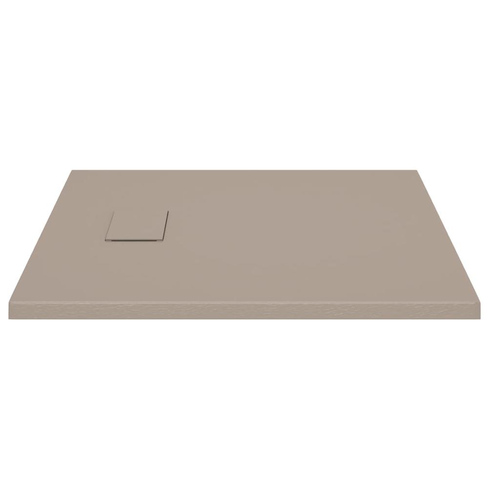 Shower Base Tray SMC Brown 31.5"x31.5". Picture 3