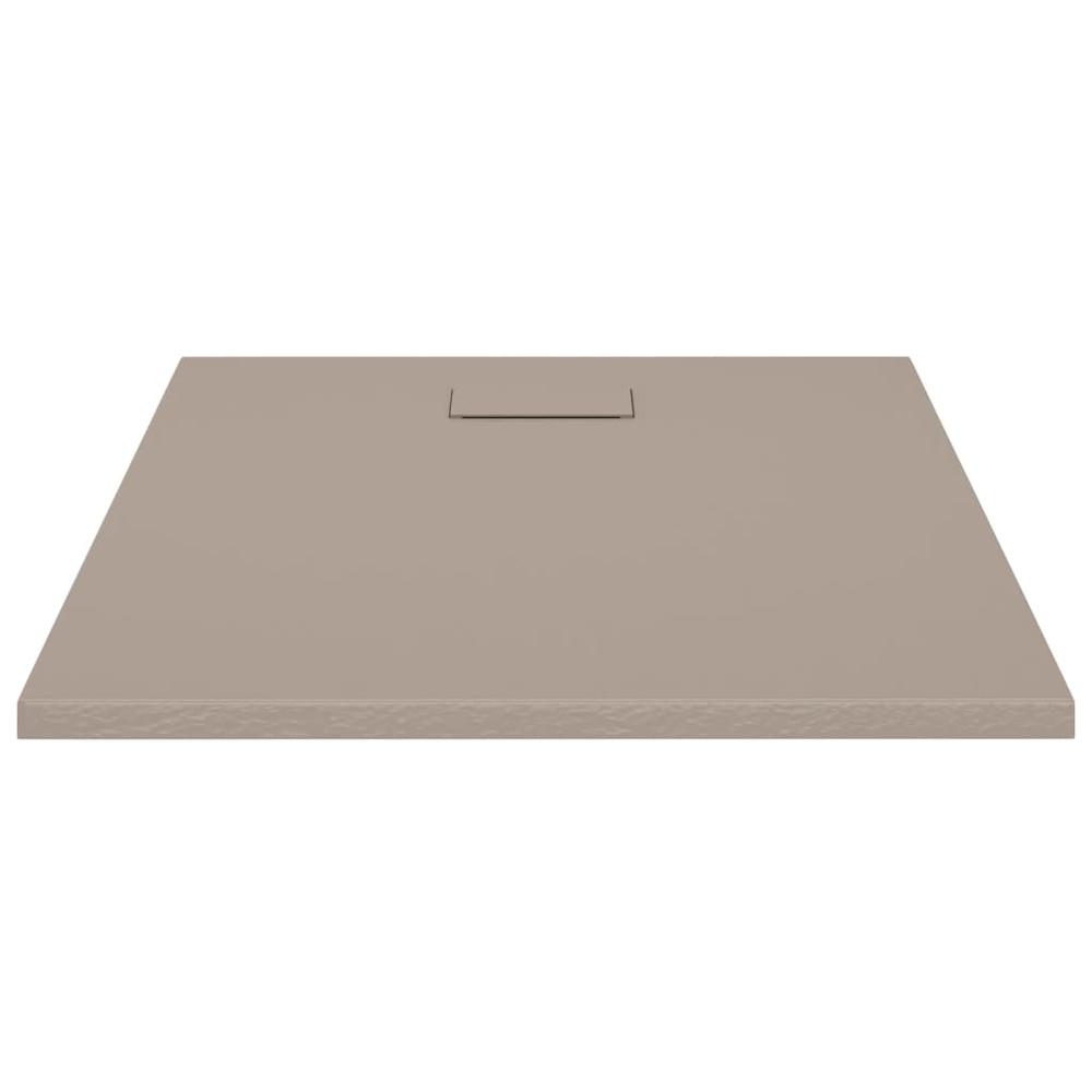 Shower Base Tray SMC Brown 39.4"x31.5". Picture 3