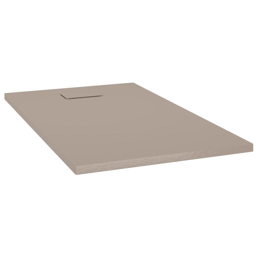 Shower Base Tray SMC Brown 47.2"x27.6". Picture 1
