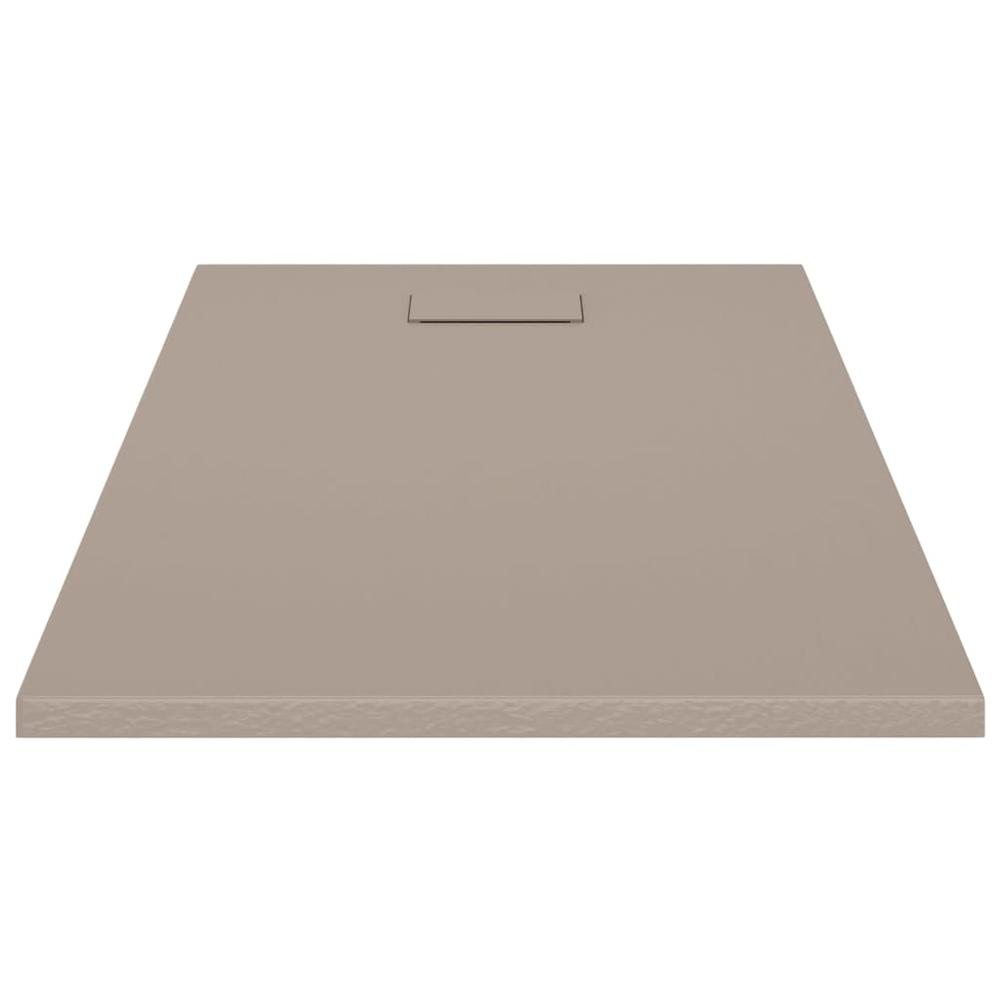 Shower Base Tray SMC Brown 47.2"x27.6". Picture 3