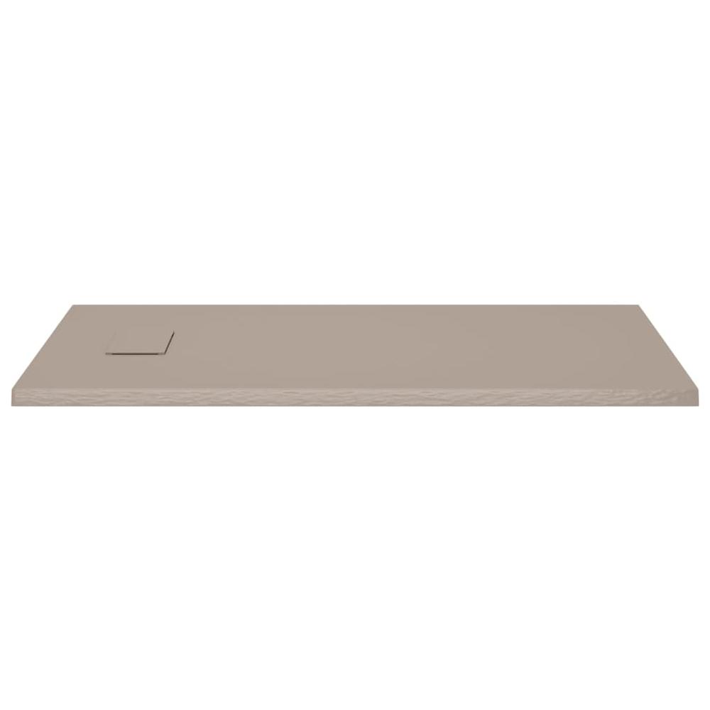 Shower Base Tray SMC Brown 47.2"x27.6". Picture 4