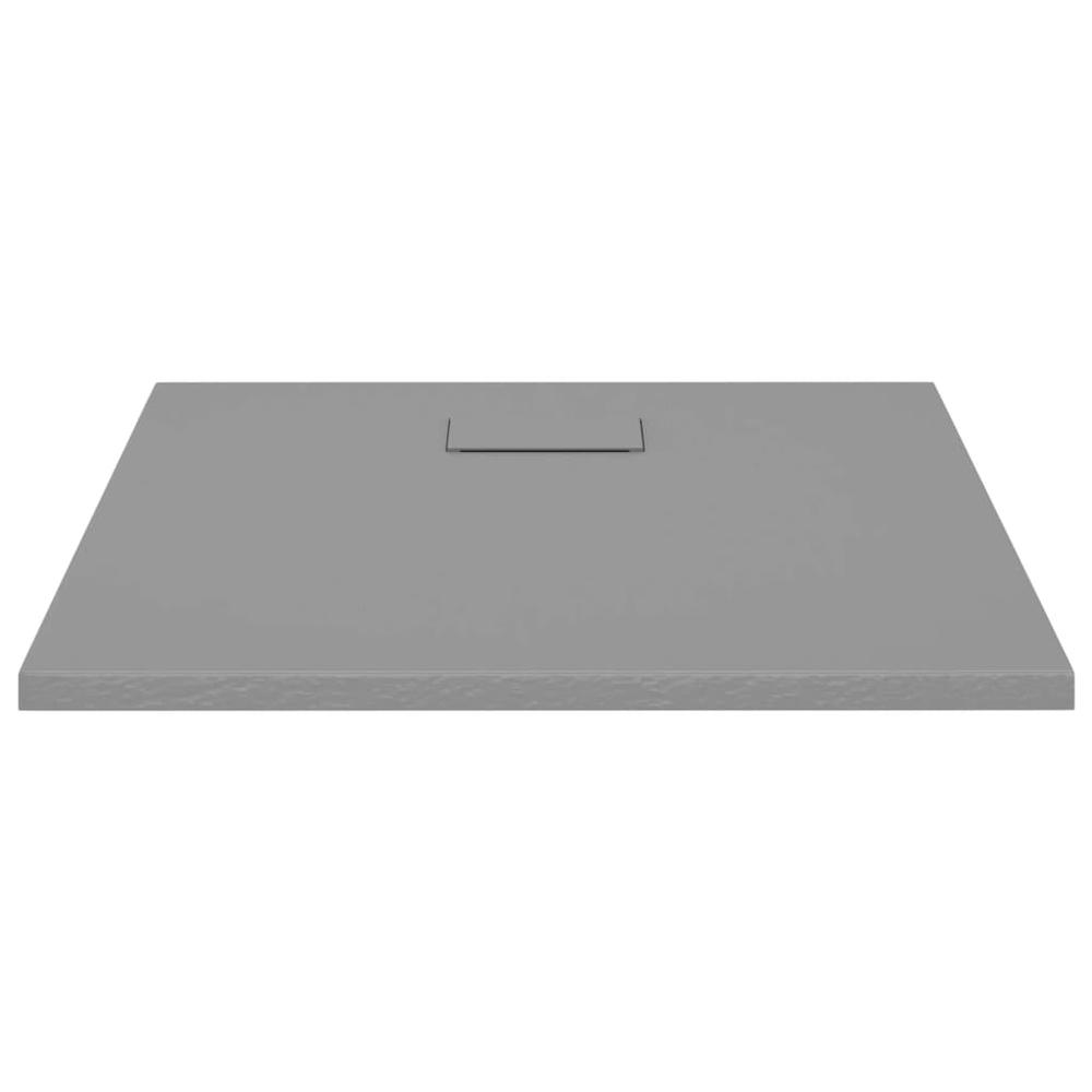 Shower Base Tray SMC Gray 35.4"x35.4". Picture 2