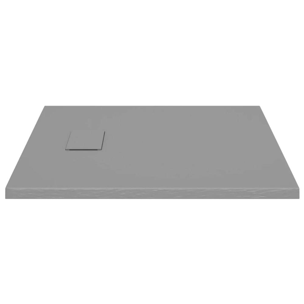 Shower Base Tray SMC Gray 35.4"x35.4". Picture 3