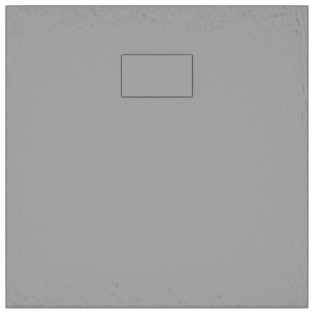 Shower Base Tray SMC Gray 35.4"x35.4". Picture 5