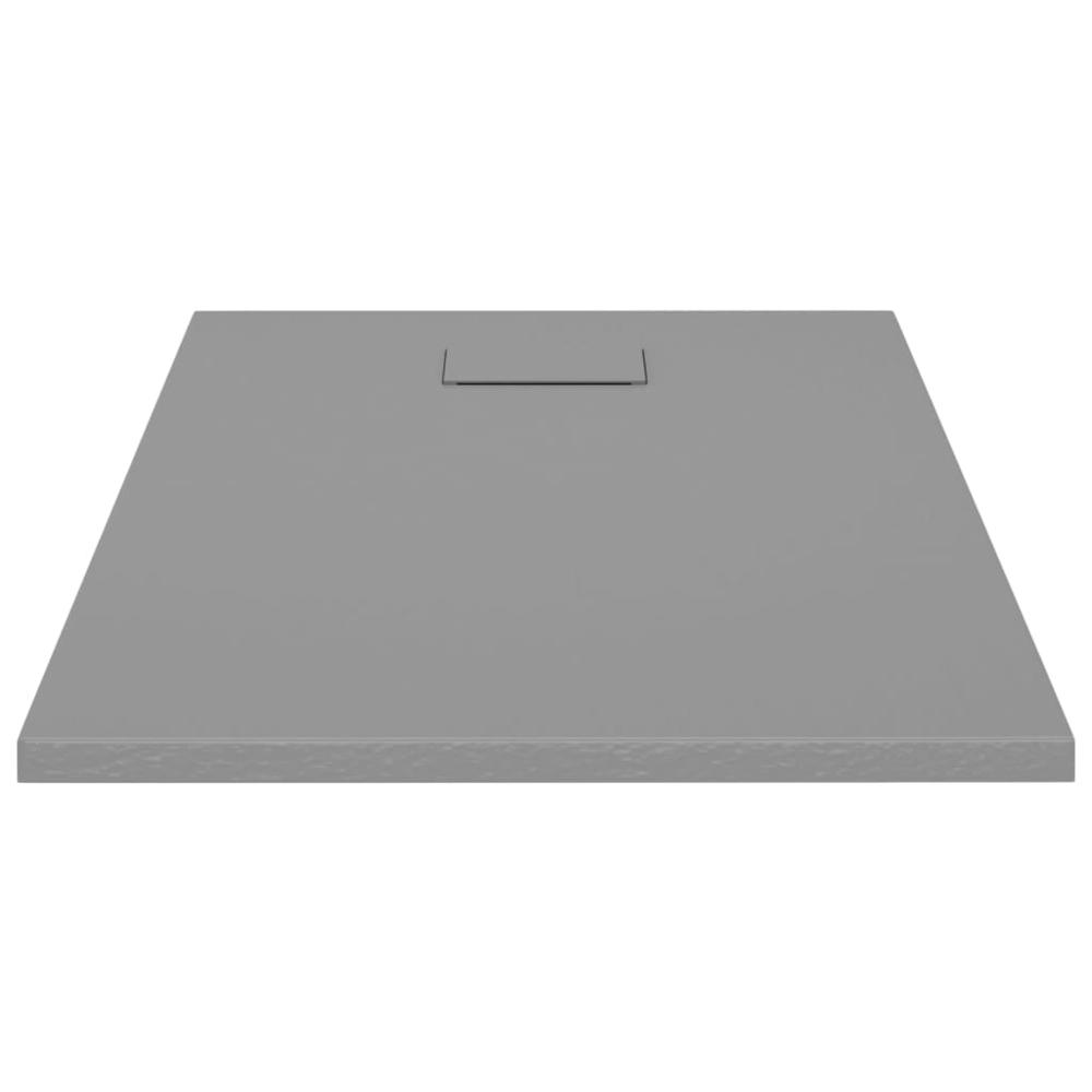 Shower Base Tray SMC Gray 39.4"x27.6". Picture 2