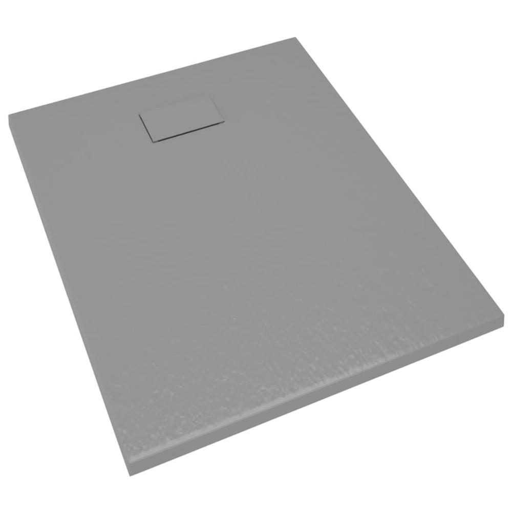 Shower Base Tray SMC Gray 39.4"x31.5". Picture 4