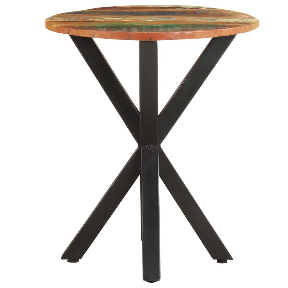 vidaXL Side Table 18.9"x18.9"x22" Solid Reclaimed Wood 0658. Picture 2
