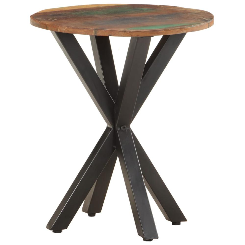 vidaXL Side Table 18.9"x18.9"x22" Solid Reclaimed Wood 0658. Picture 10