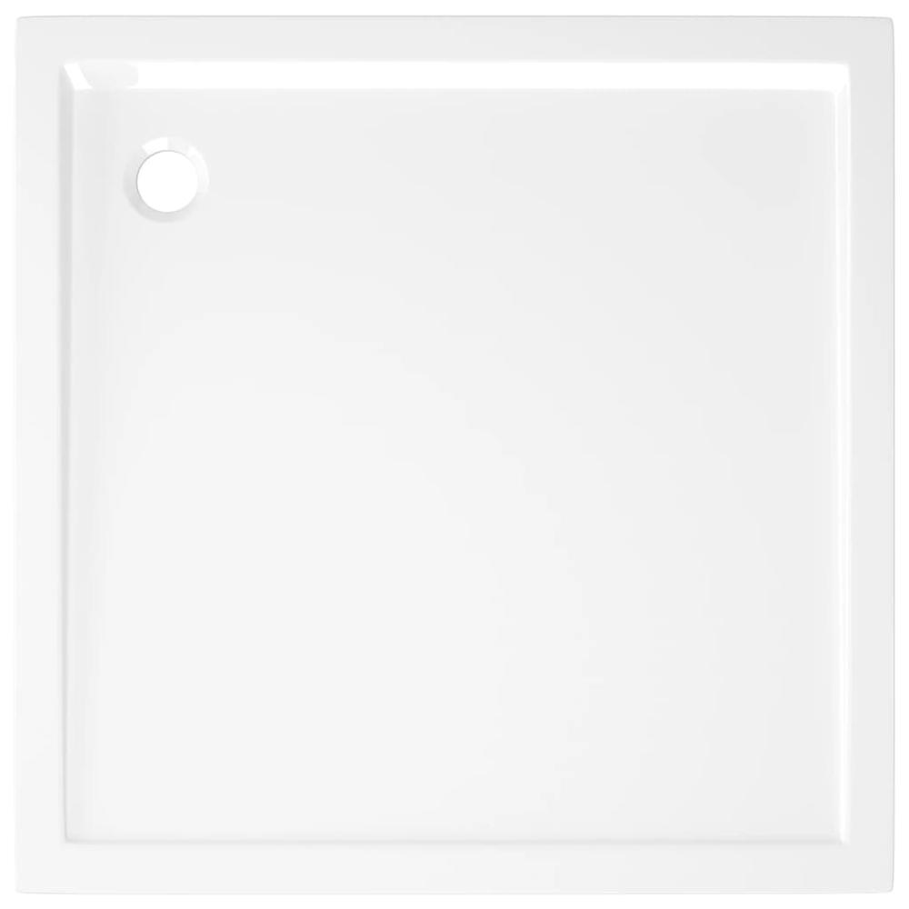 vidaXL Square ABS Shower Base Tray 35.4"x35.4". Picture 5