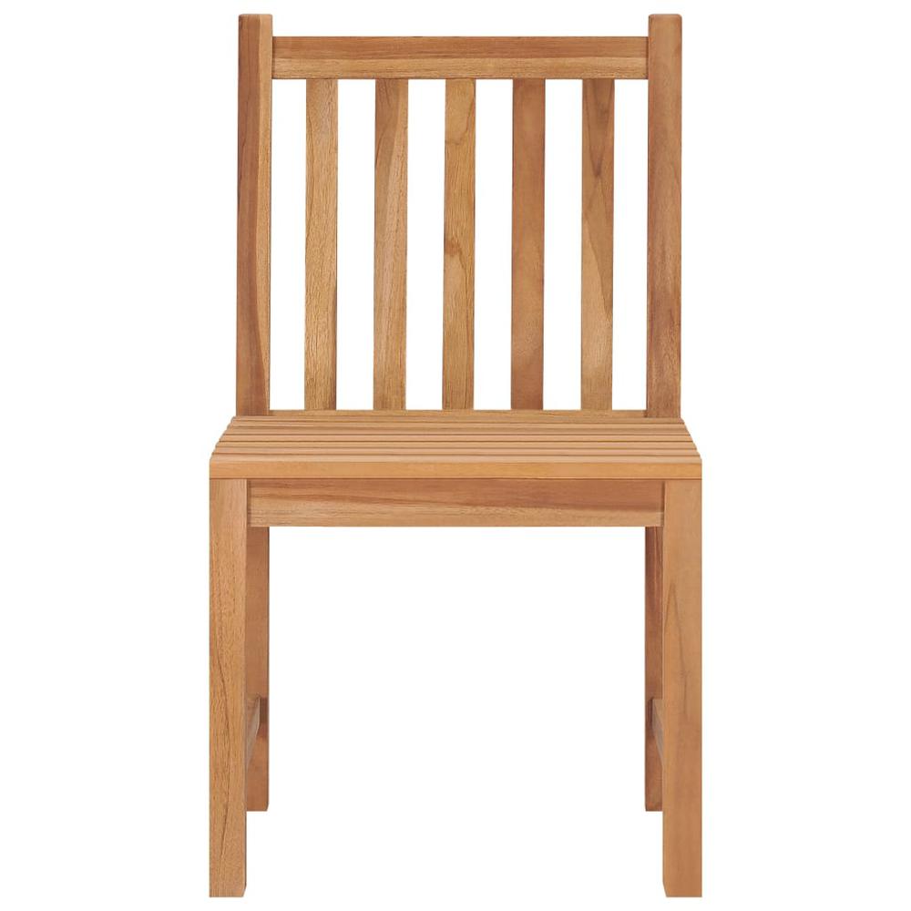 vidaXL Garden Chairs 2 pcs Solid Teak Wood 5611. Picture 3