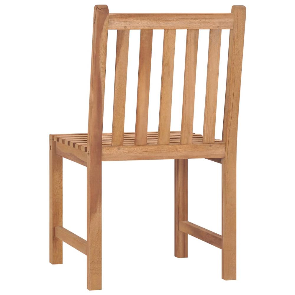 vidaXL Garden Chairs 2 pcs Solid Teak Wood 5611. Picture 5