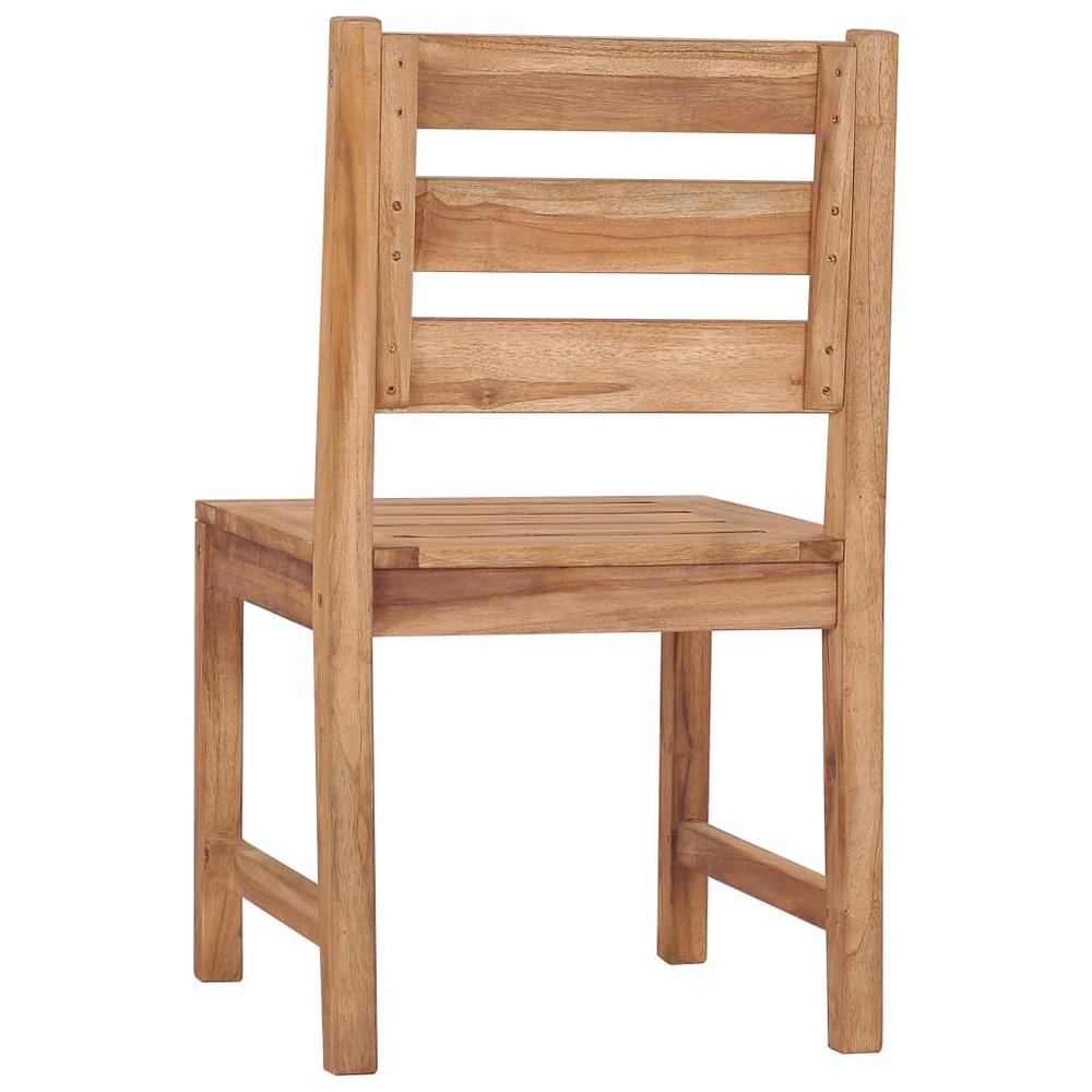 vidaXL Garden Chairs 2 pcs Solid Teak Wood 5614. Picture 5