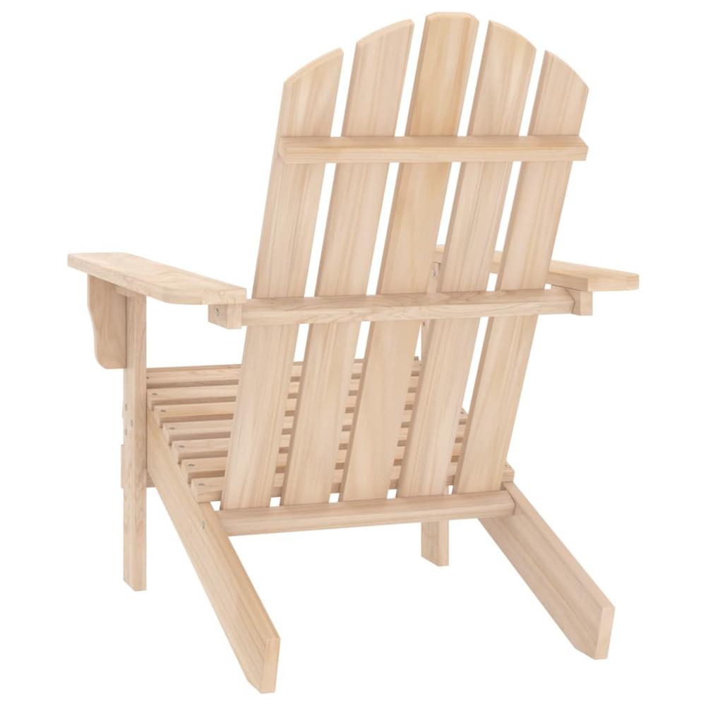 Patio Adirondack Chair Solid Fir Wood. Picture 3