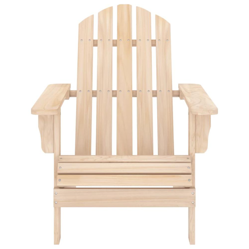 Patio Adirondack Chair with Table Solid Fir Wood. Picture 5