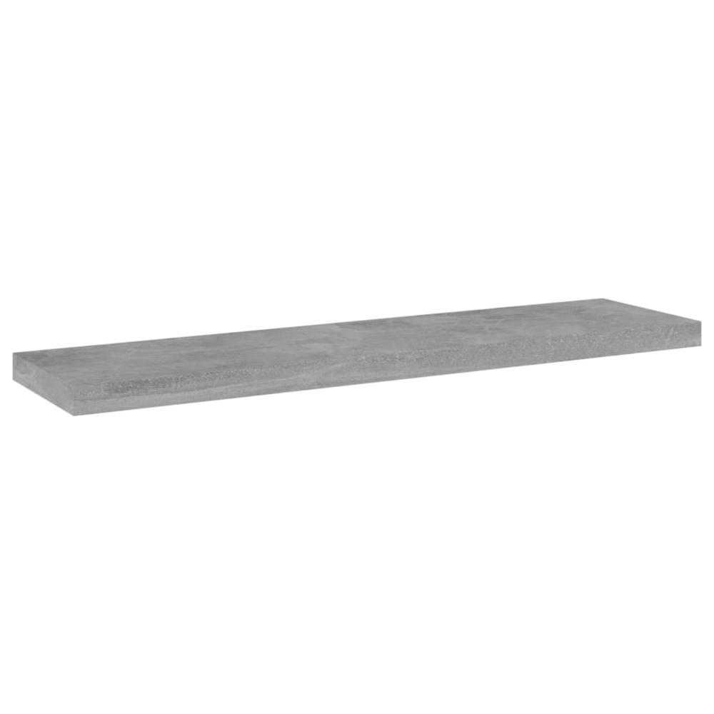 vidaXL Bookshelf Boards 8 pcs Concrete Gray 15.7"x3.9"x0.6" Chipboard, 805131. Picture 2