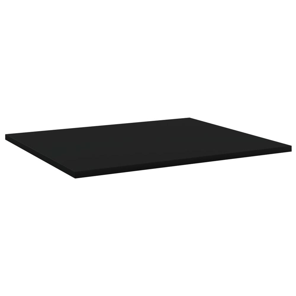 vidaXL Bookshelf Boards 8 pcs Black 23.6"x19.7"x0.6" Chipboard, 805269. Picture 2