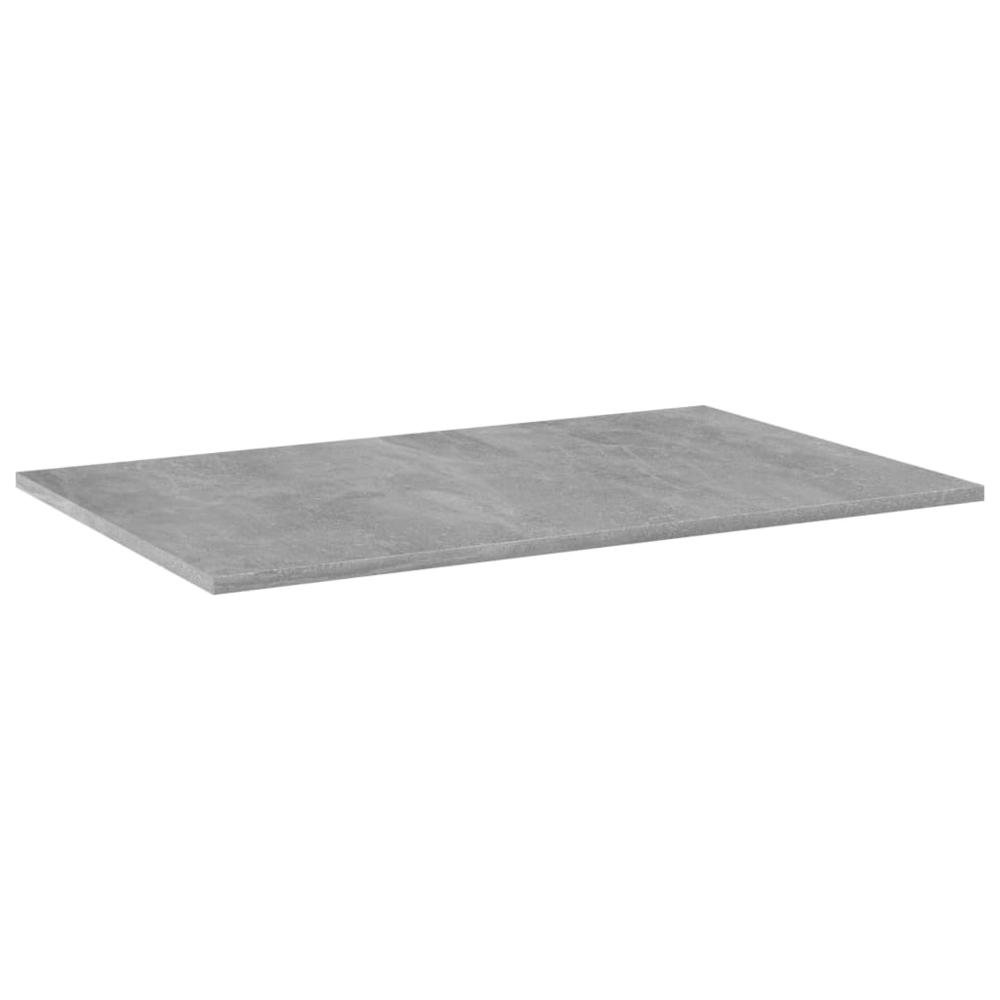 vidaXL Bookshelf Boards 4 pcs Concrete Gray 31.5"x19.7"x0.6" Chipboard, 805354. Picture 2