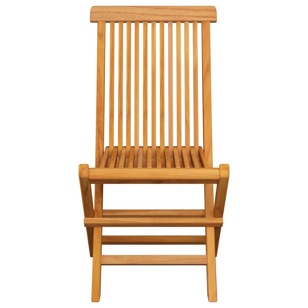 vidaXL Folding Garden Chairs 6 pcs Solid Teak Wood, 3065527. Picture 3