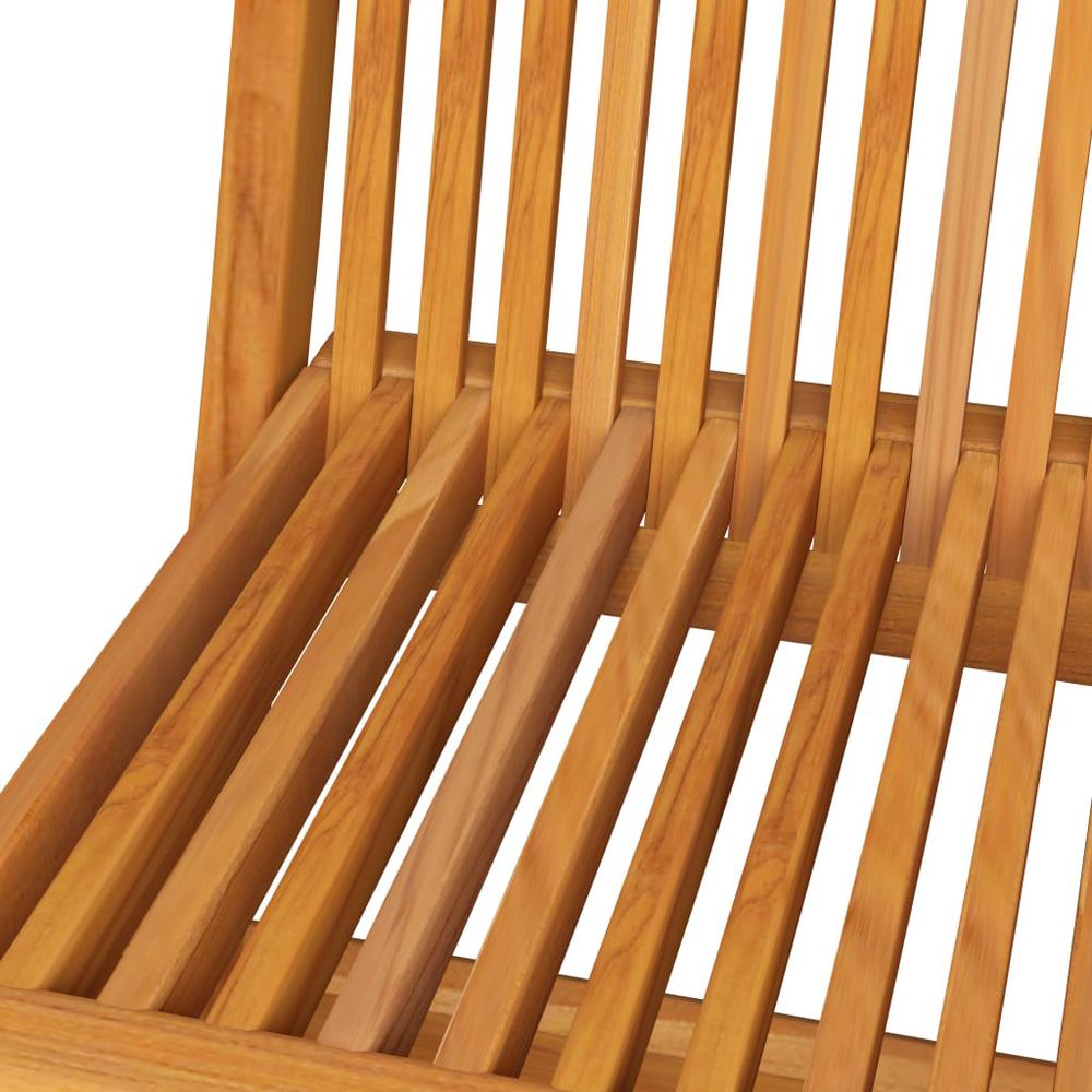 vidaXL Folding Garden Chairs 6 pcs Solid Teak Wood, 3065527. Picture 4