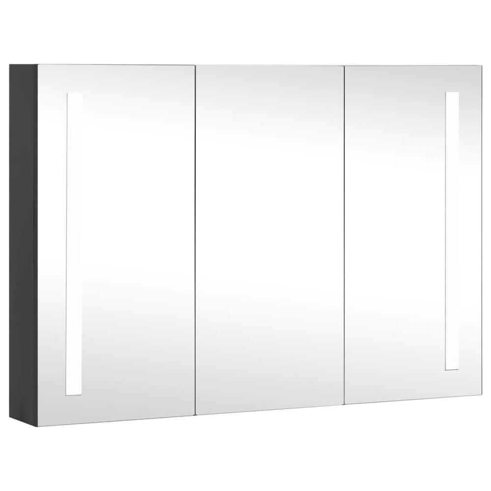 LED Bathroom Mirror Cabinet 35"x5.5"x24.4". Picture 1