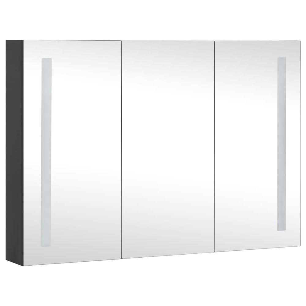 LED Bathroom Mirror Cabinet 35"x5.5"x24.4". Picture 2