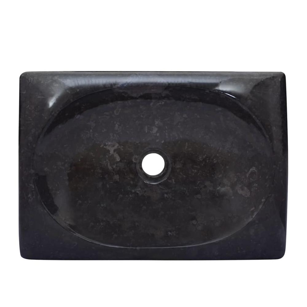 Sink Black 19.7"x13.8"x3.9" Marble. Picture 4