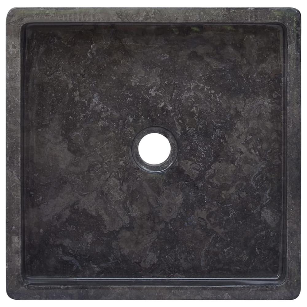 Sink Black 15.7"x15.7"x3.9" Marble. Picture 3