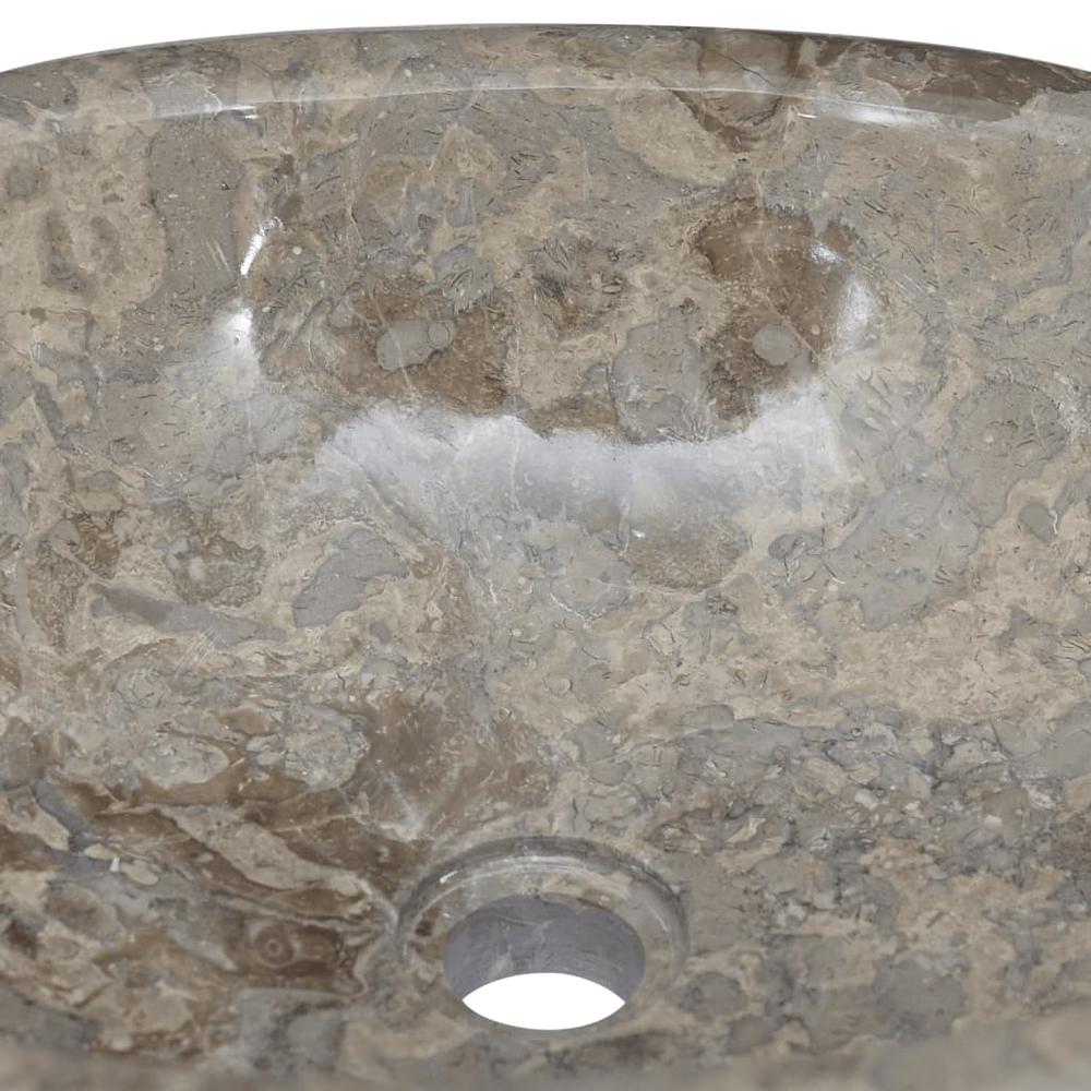 Sink Gray 20.9"x15.7"x5.9" Marble. Picture 5