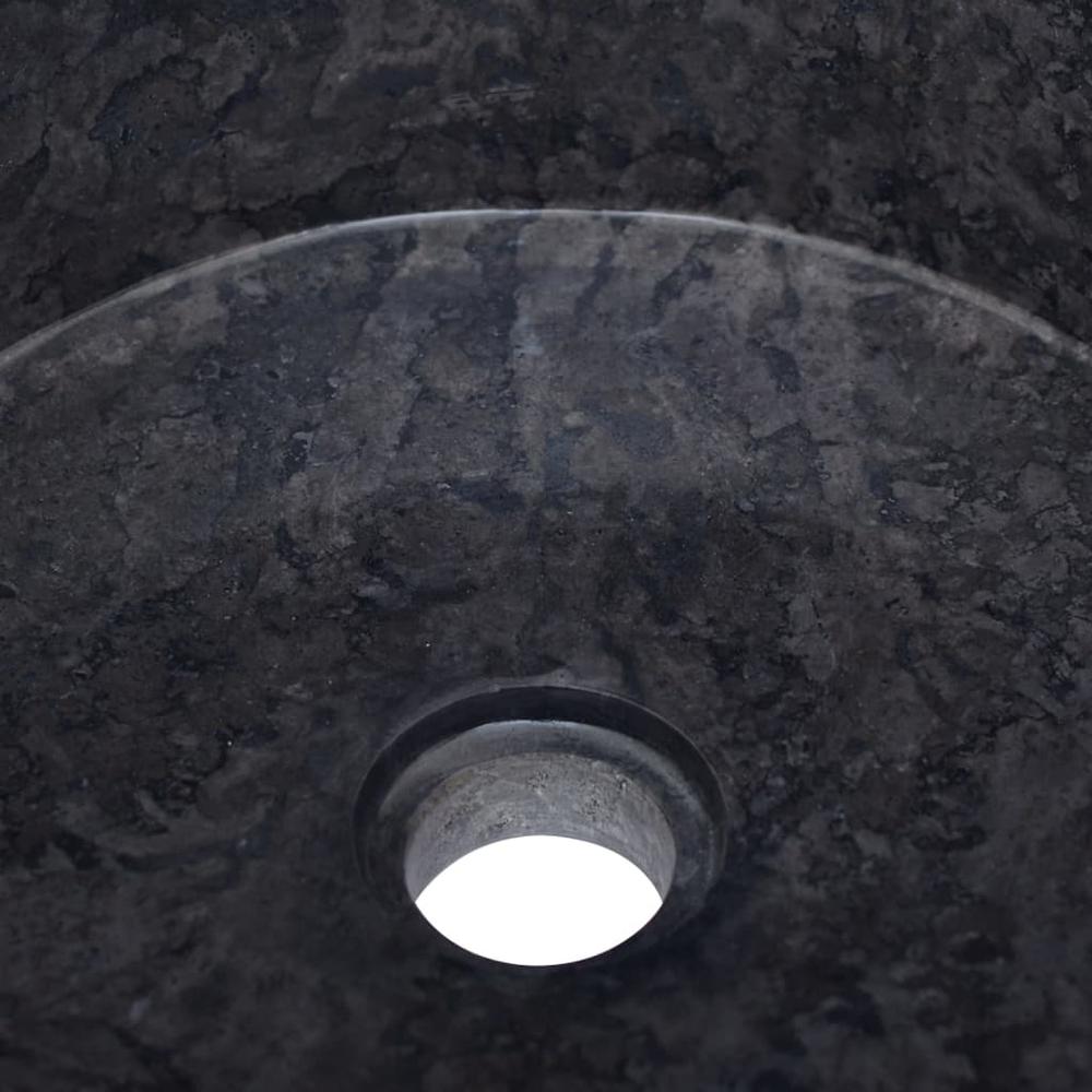 Sink Black Ã˜15.7"x5.9" Marble. Picture 4
