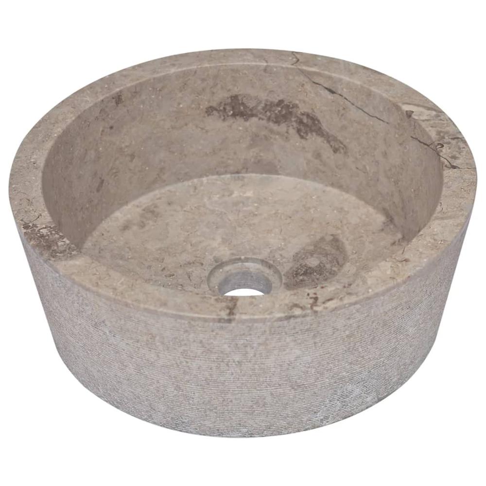 Sink Gray Ã˜15.7"x5.9" Marble. Picture 1