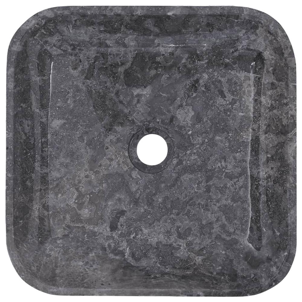 Sink Gray 15.7"x15.7"x3.9" Marble. Picture 10