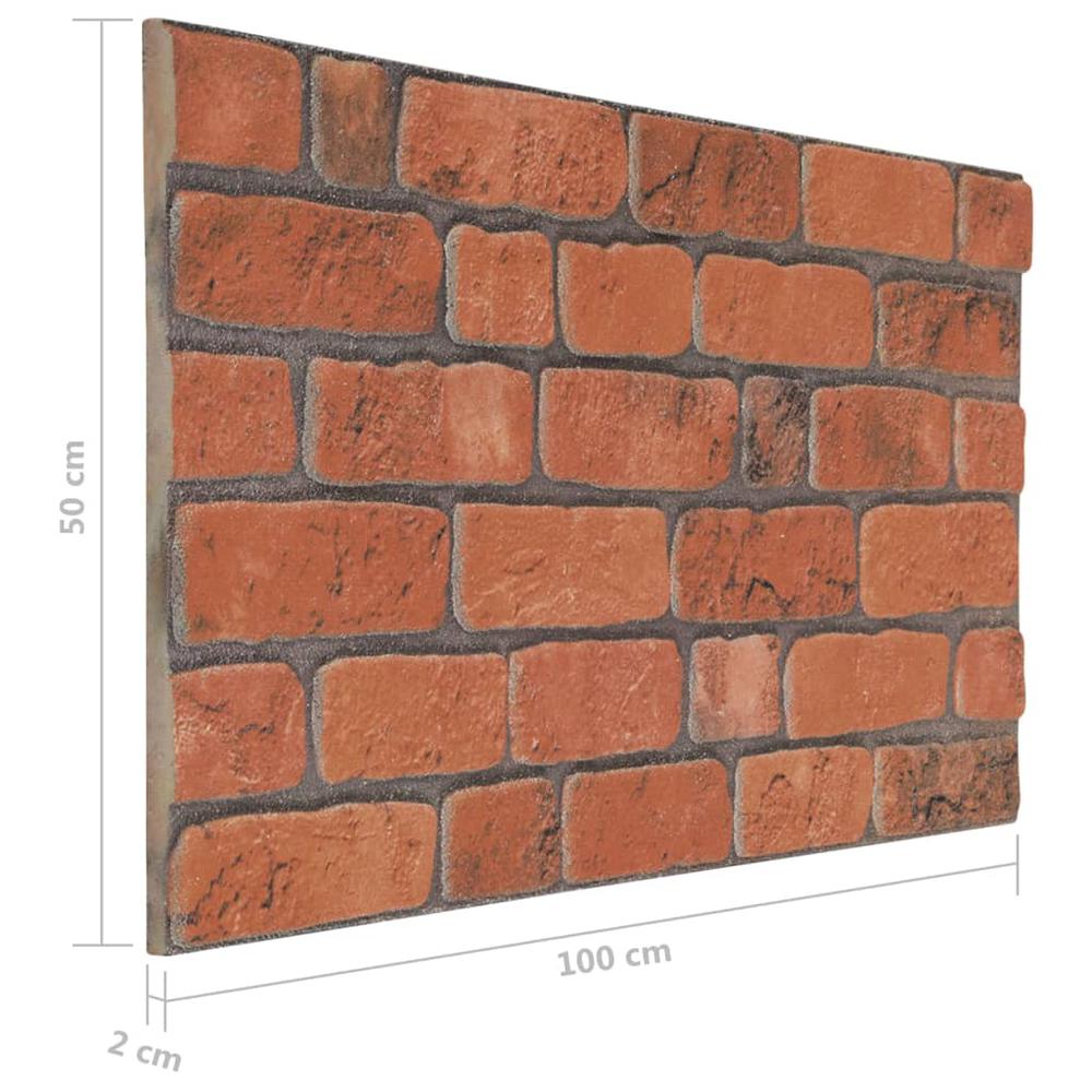 3D Wall Panels with Terracotta Brick Design 10 pcs EPS. Picture 7