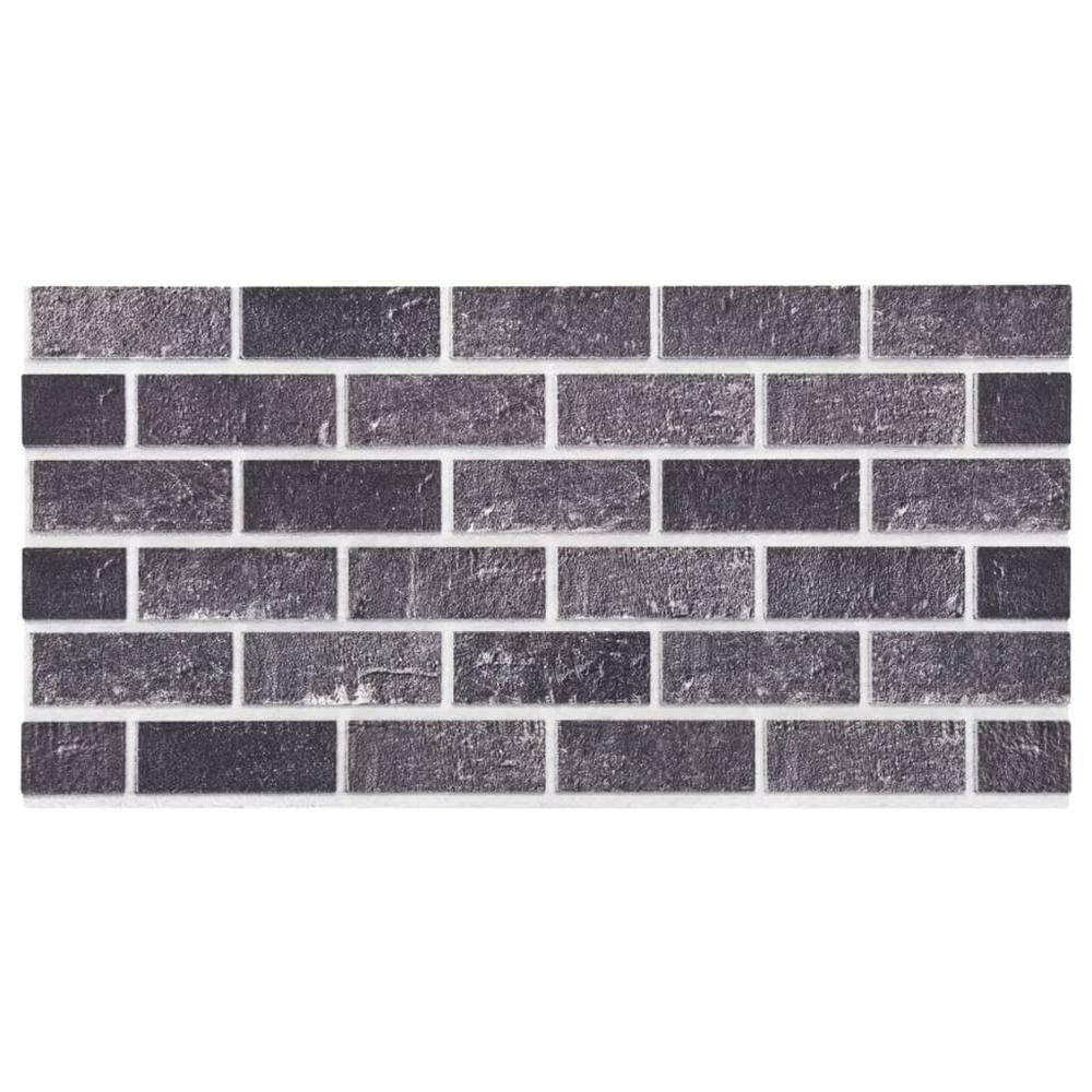 3D Wall Panels with Black & Gray Brick Design 10 pcs EPS. Picture 1