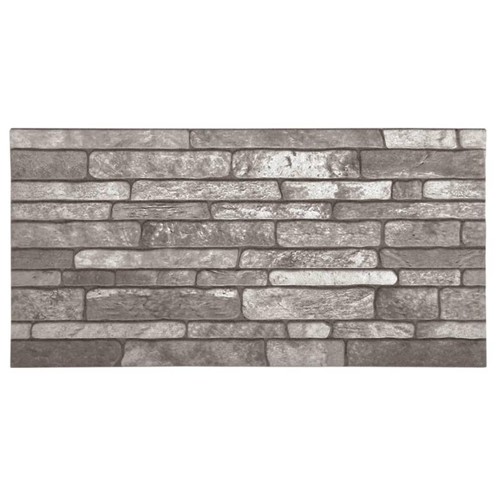 3D Wall Panels with Dark Gray Brick Design 10 pcs EPS. Picture 1