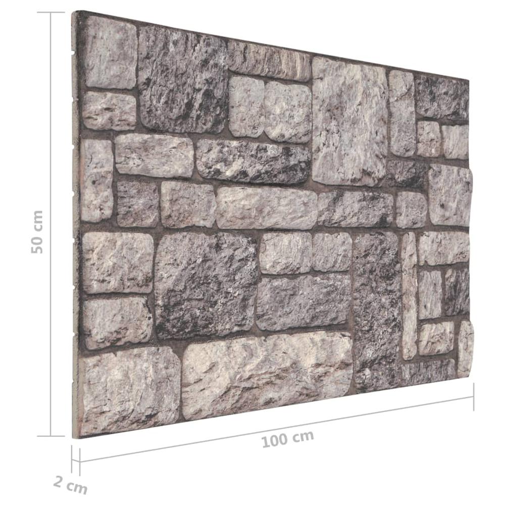 3D Wall Panels with Light Gray Brick Design 10 pcs EPS. Picture 6