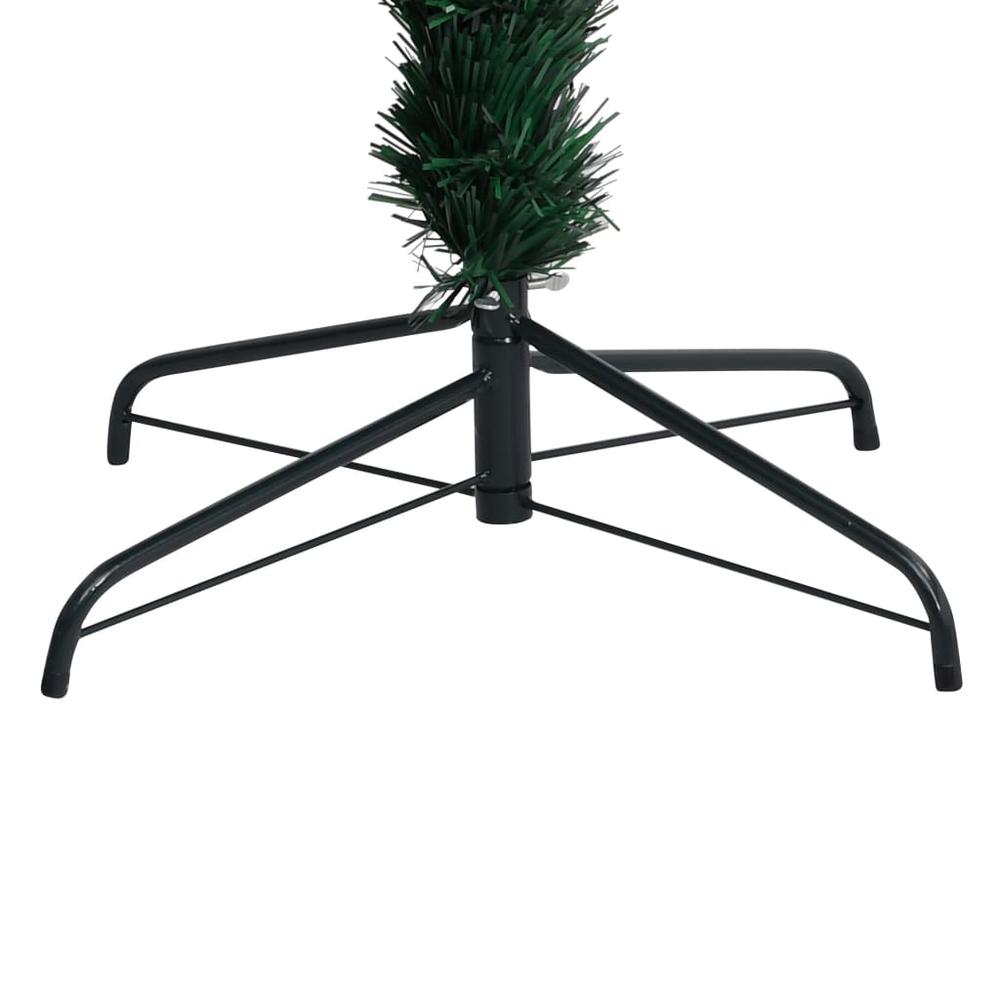 vidaXL Artificial Christmas Tree with Stand Green 47.2" Fiber Optic. Picture 5