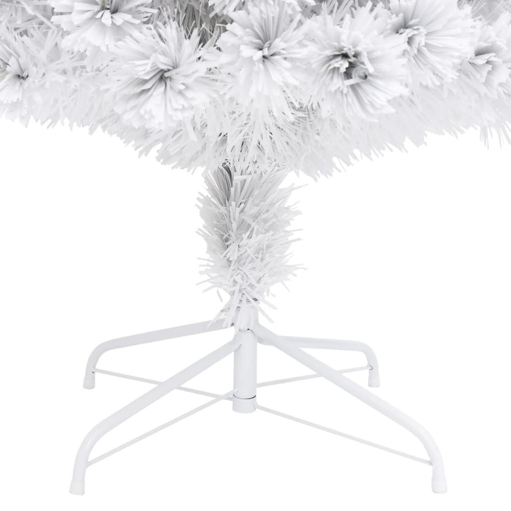 vidaXL Artificial Christmas Tree with LED White 59.1" Fiber Optic. Picture 8
