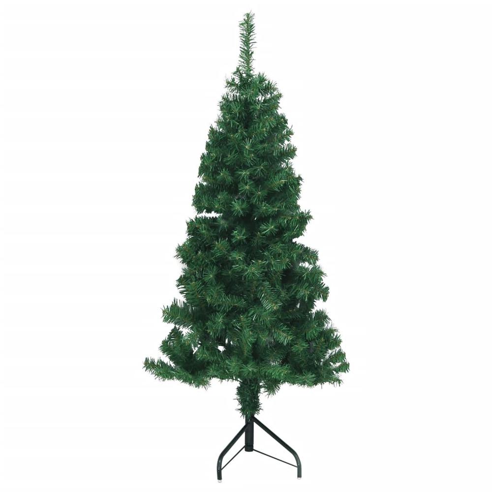 Corner Artificial Christmas Tree Green 4 ft PVC. Picture 1