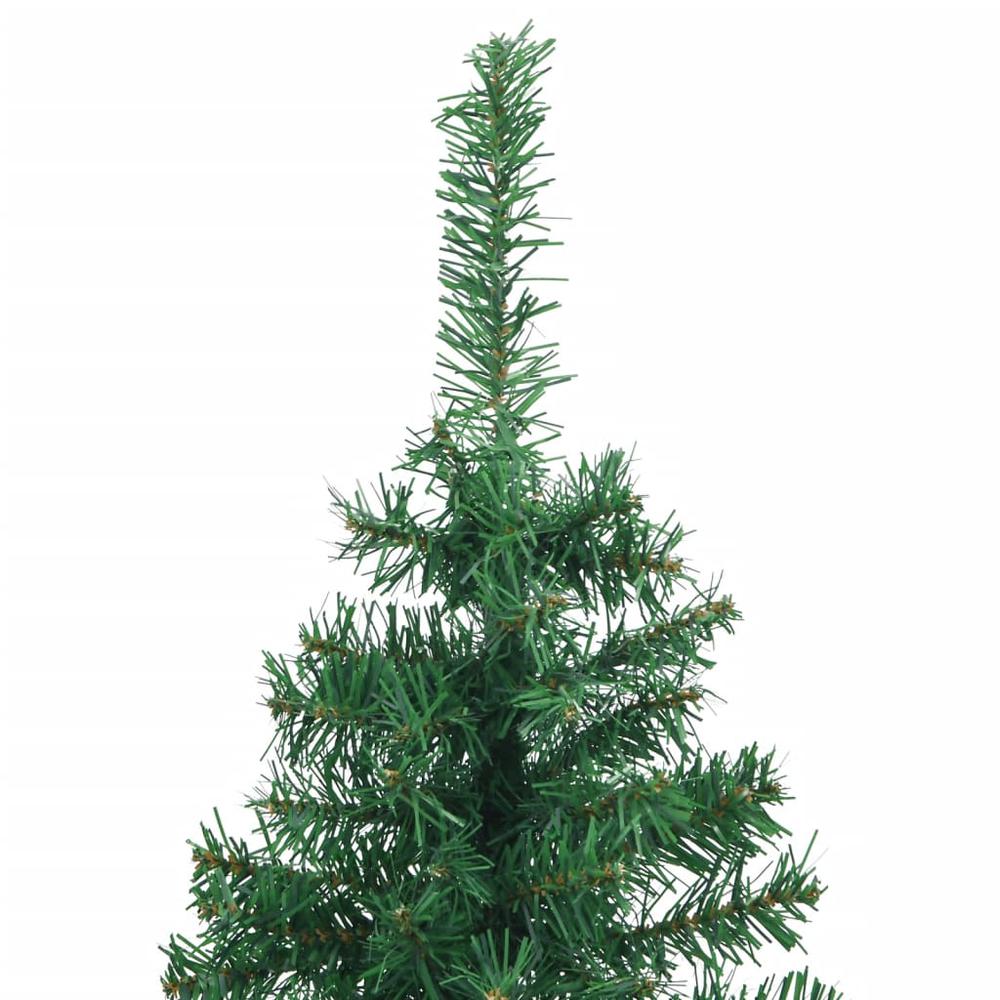 Corner Artificial Christmas Tree Green 4 ft PVC. Picture 4