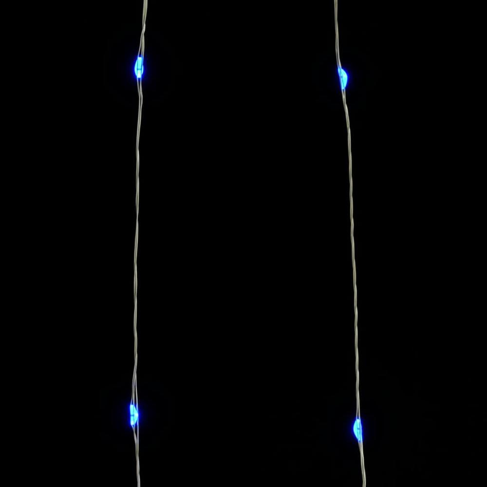 vidaXL LED String with 150 LEDs Blue 49.2'. Picture 5