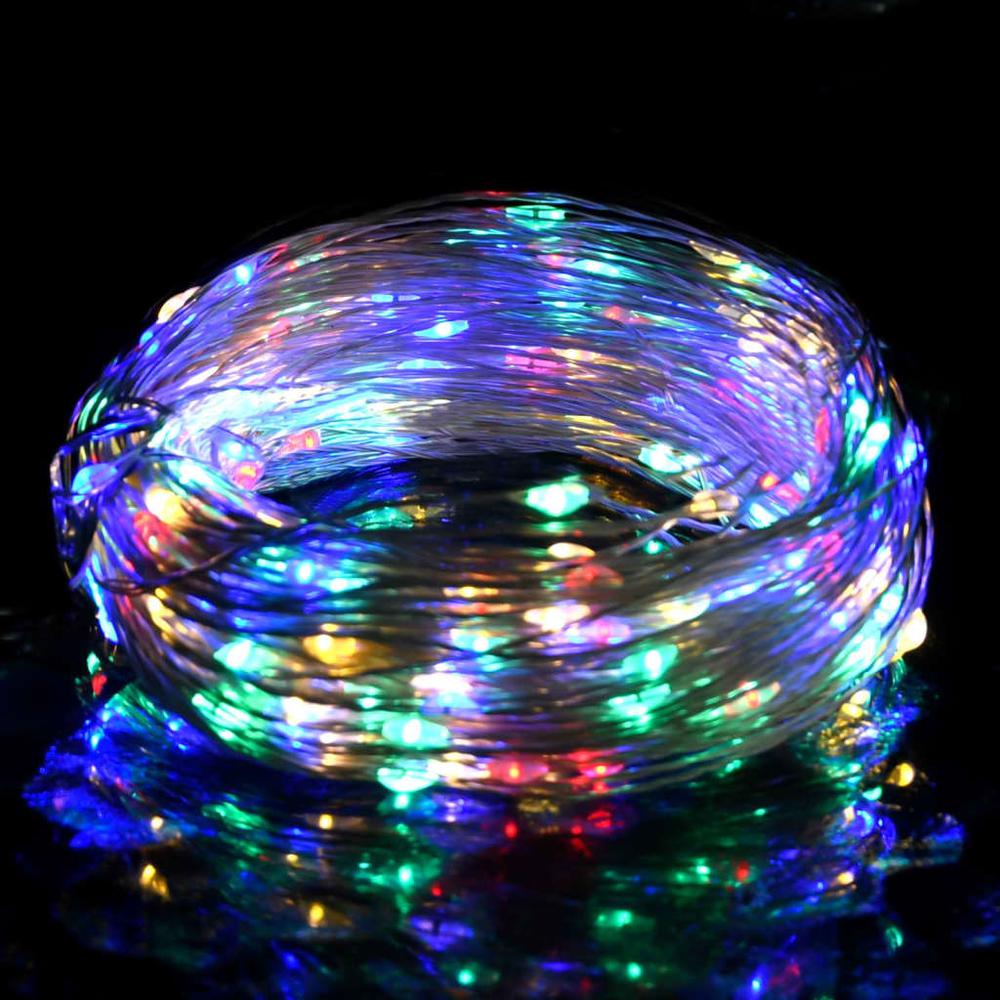 LED String with 150 LEDs Multicolor 49.2'. Picture 1